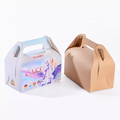 Pantone Dostosowane pudełko do pakowania żywności Odporne na tłuszcz składane pudełko papierowe Lakierowanie