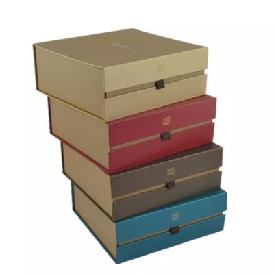 CMYK / Pantone Color Cardboard Pudełka do pakowania Nadające się do recyklingu Niestandardowe pudełka na biżuterię