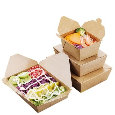 ODM Jednorazowe opakowanie na żywność 800 ml Biodegradowalne opakowanie na fast food