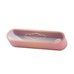 Pink Macaron Cookie Gift Box Opakowanie Drukowanie Recykling Z Oknem