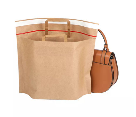 Biodegradowalna torebka papierowa CMYK Kraft Paper Tote Bag ISO