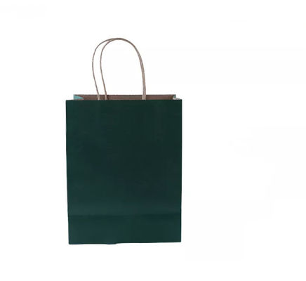 Uchwyt Kraft Paper Torebka Wytrzymała torba na żywność Pantone Take Away