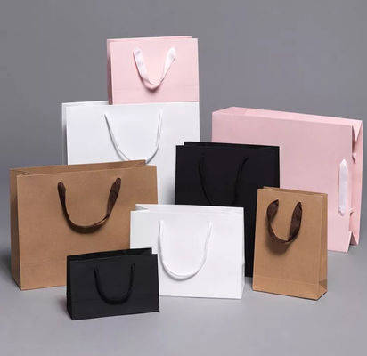 Torba na zakupy Kraft Recycled Torba na zakupy z tektury ze sznurkiem
