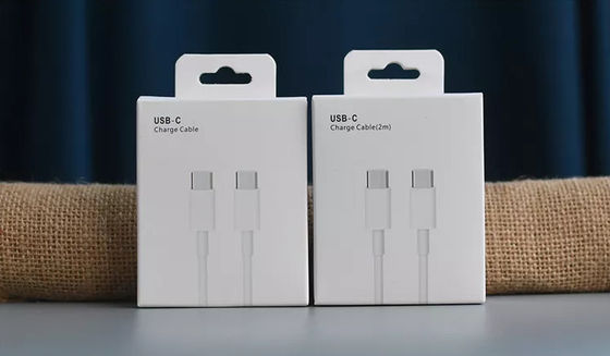 Pudełko do pakowania kabli danych USB PMS Wytłaczanie odporne na tłuszcz